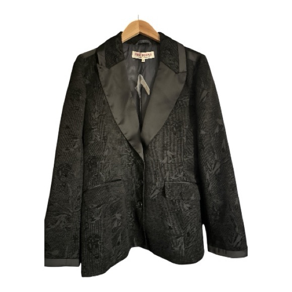 FREE PEOPLE LEXIE Tuxedo Blazer Size M NWT